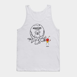 Puppy and ant - Adventure Time Tank Top